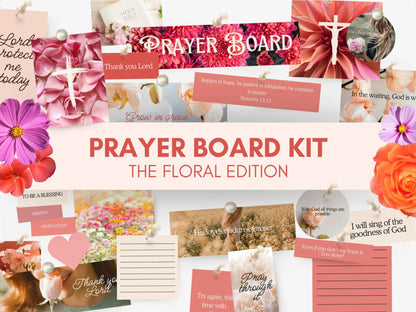 Prayer Board Kit - The Floral Edition