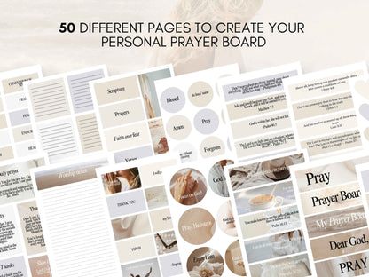 Prayer Board Kit - The Neutral Edition 2.0