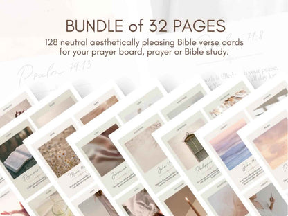 128 Encouraging NIV Bible Verse Cards