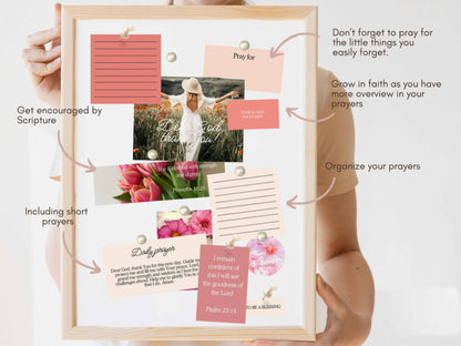 Prayer Board Kit - The Floral Edition