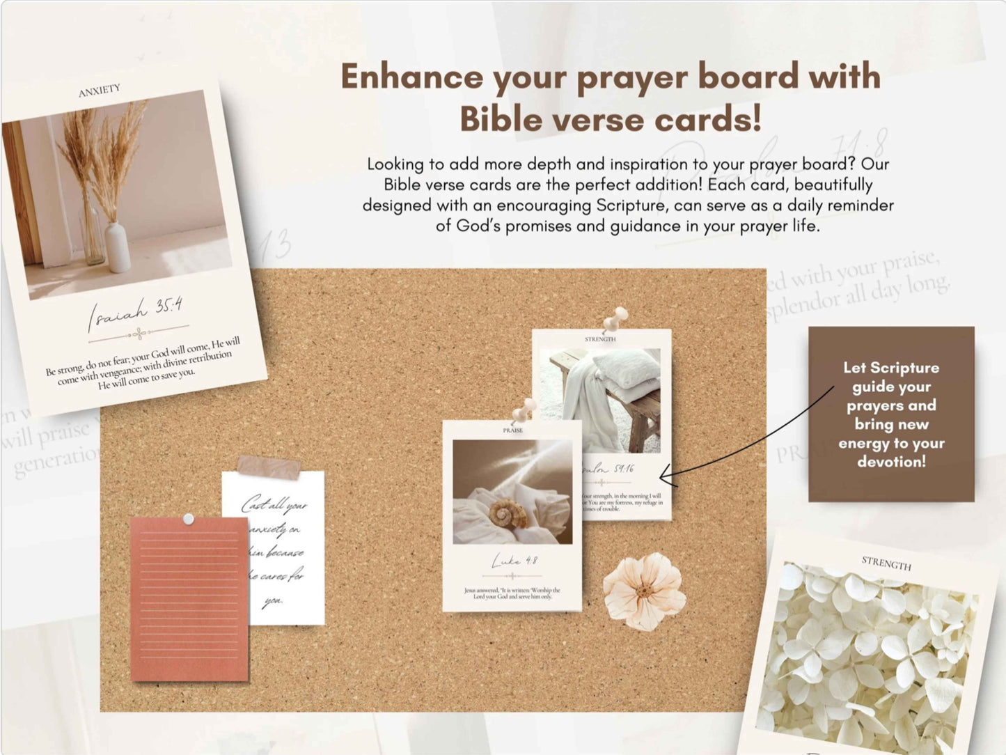 128 Encouraging NIV Bible Verse Cards