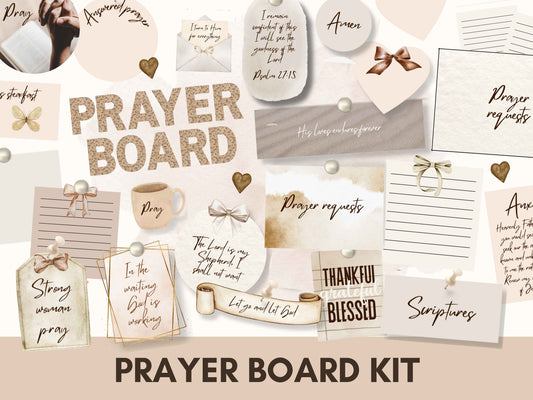 Prayer Board Kit - The Boho Edition