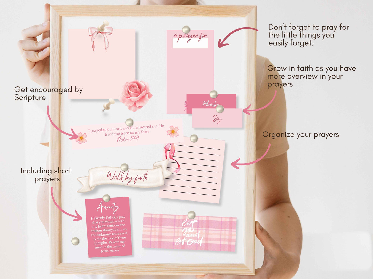 Prayer Board Kit - The Pink Edition 2.0