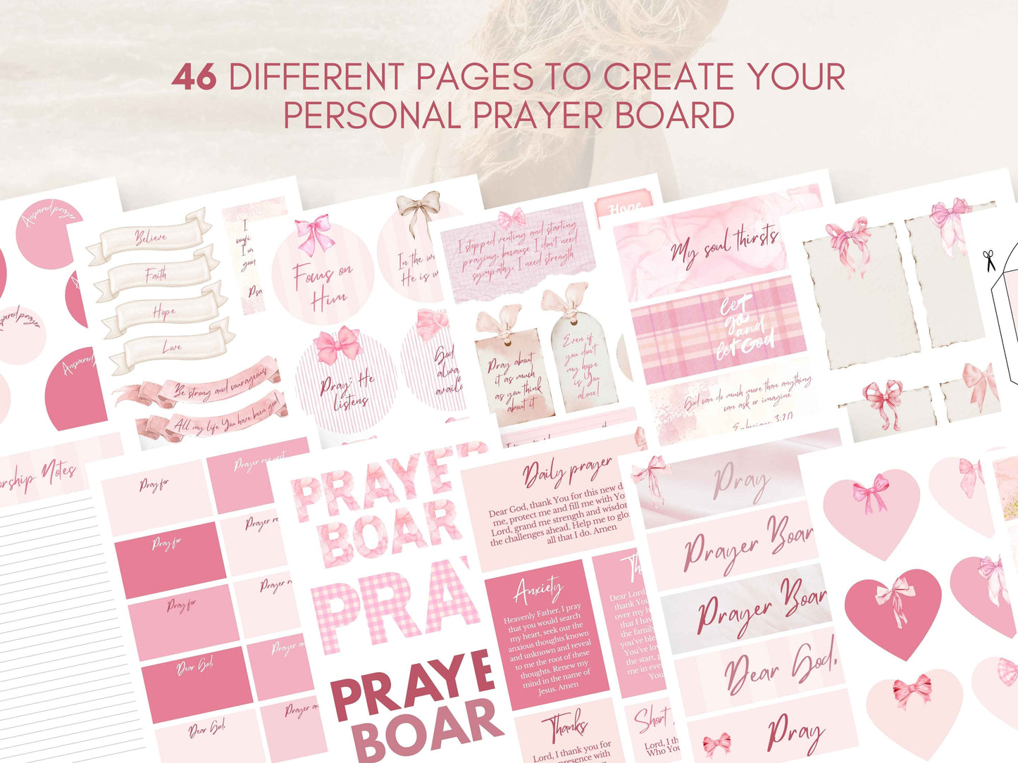 Prayer Board Kit - The Pink Edition 2.0