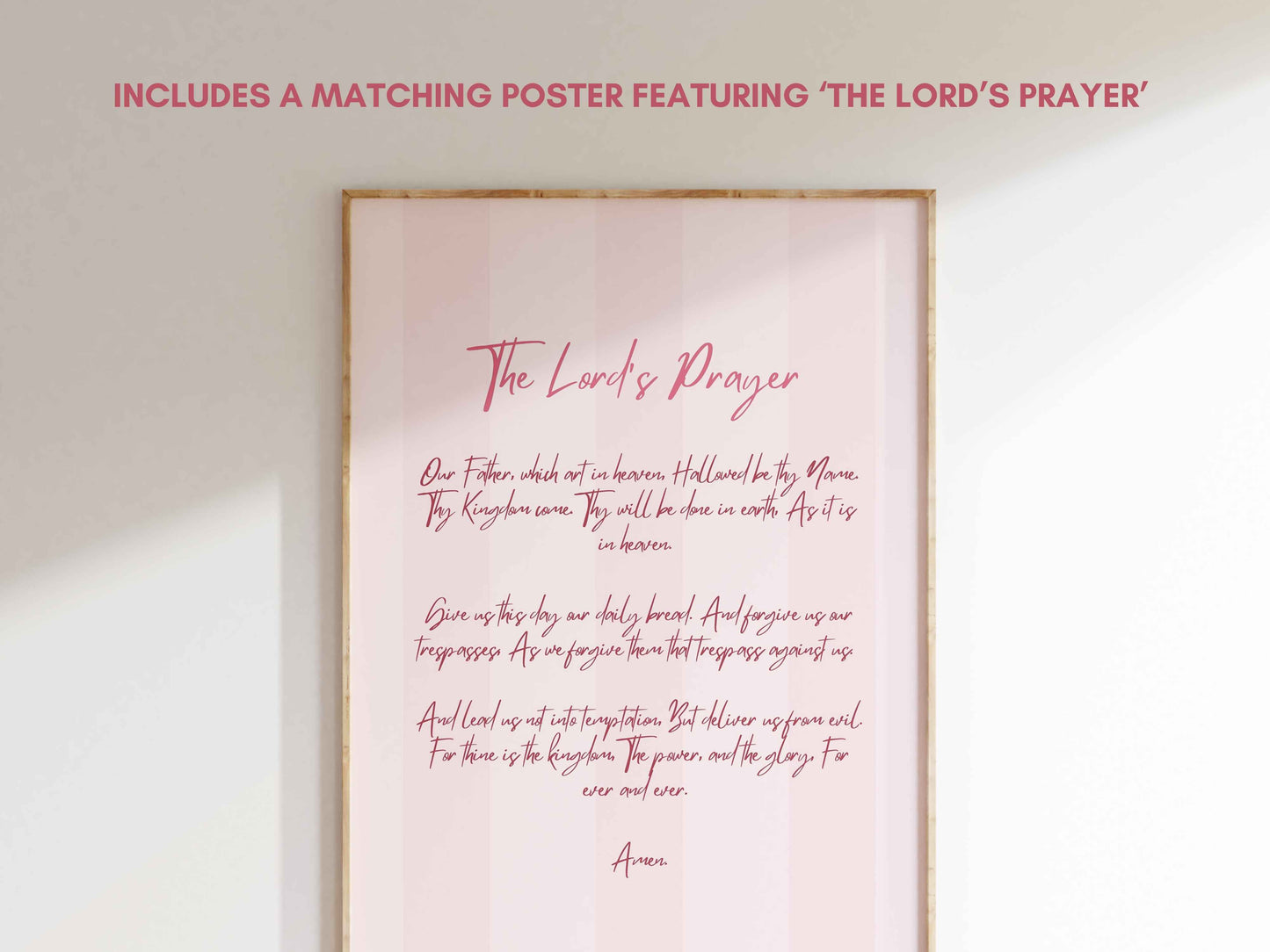 Prayer Board Kit - The Pink Edition 2.0