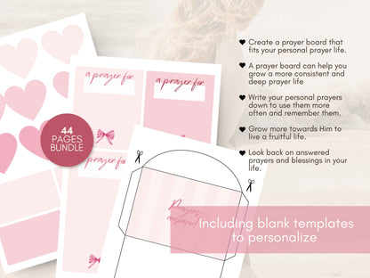 Prayer Board Kit - The Pink Edition 2.0