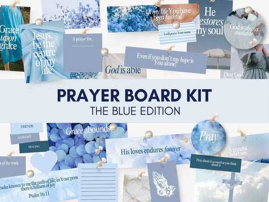 Prayer Board Kit - The Blue Edition