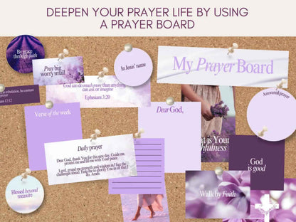 Lilac Prayer Board Kit - The Lilac Edition