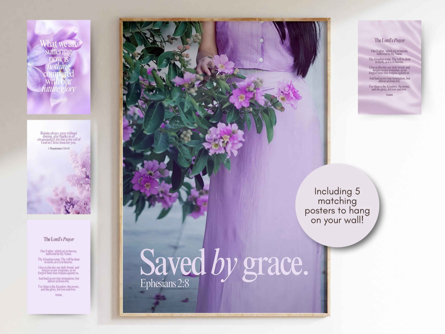 Lilac Prayer Board Kit - The Lilac Edition