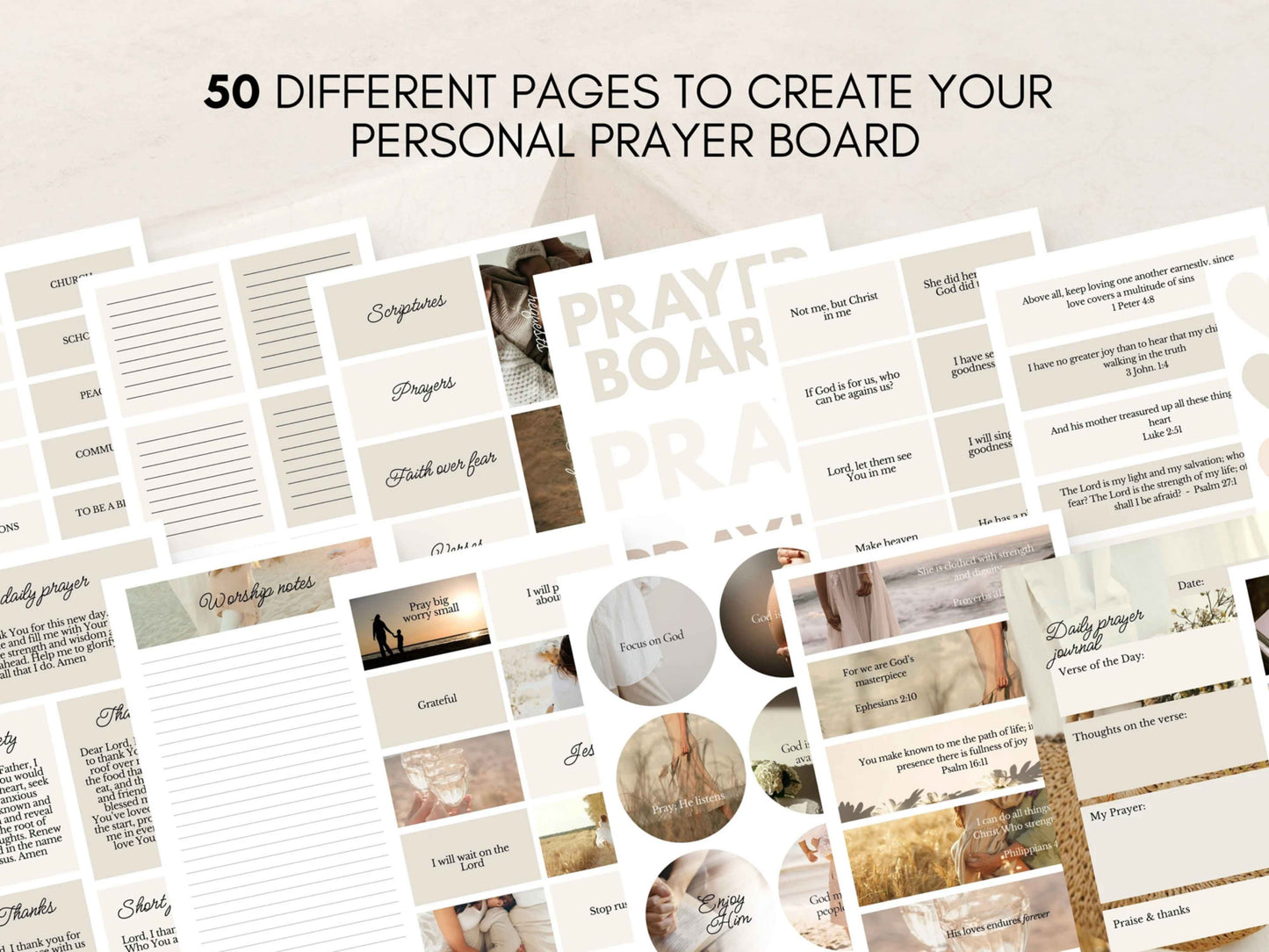 Prayer Board Kit for Moms - The Mom Edition