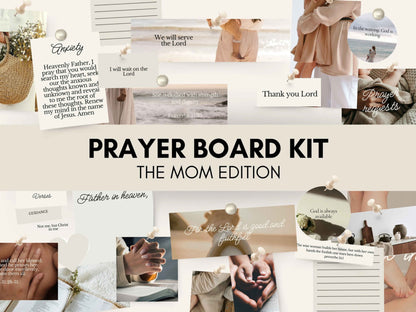 Prayer Board Kit for Moms - The Mom Edition