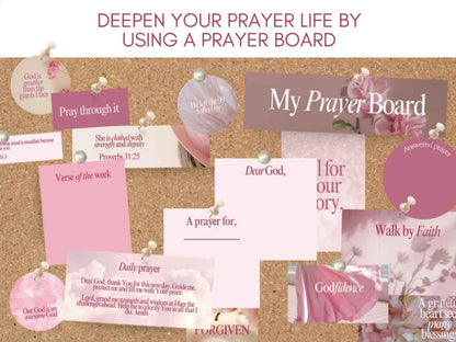 Prayer Board Kit - The Pink Edition