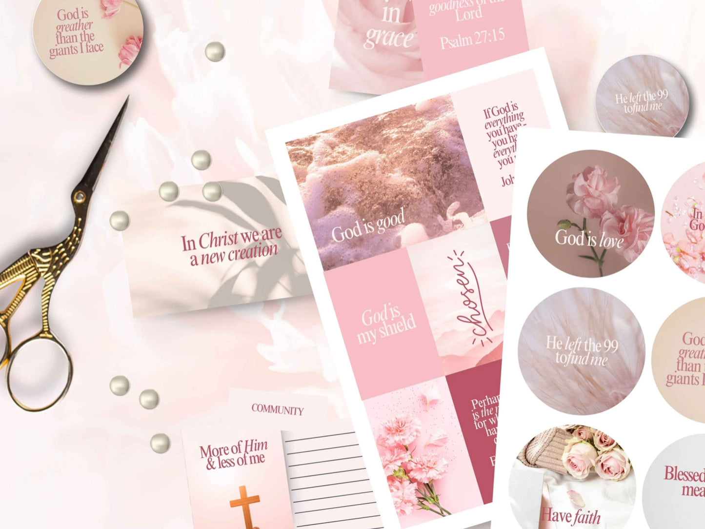 Prayer Board Kit - The Pink Edition